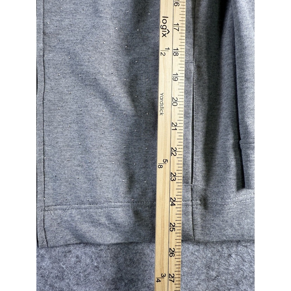 Cathy Daniel's Full Zip Sweatshirt With Sparkle Size 1X -see Photos - Picture 14 of 14